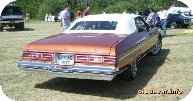 1975 Chevrolet Caprice Classic Convertible Coupe back